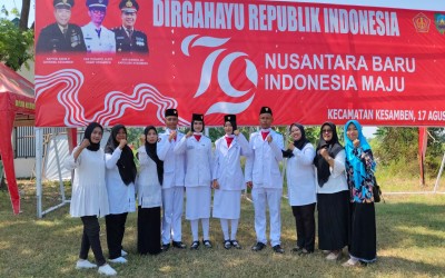 PERWAKILAN PASKIBRAKA DARI SMK AL IHSANI